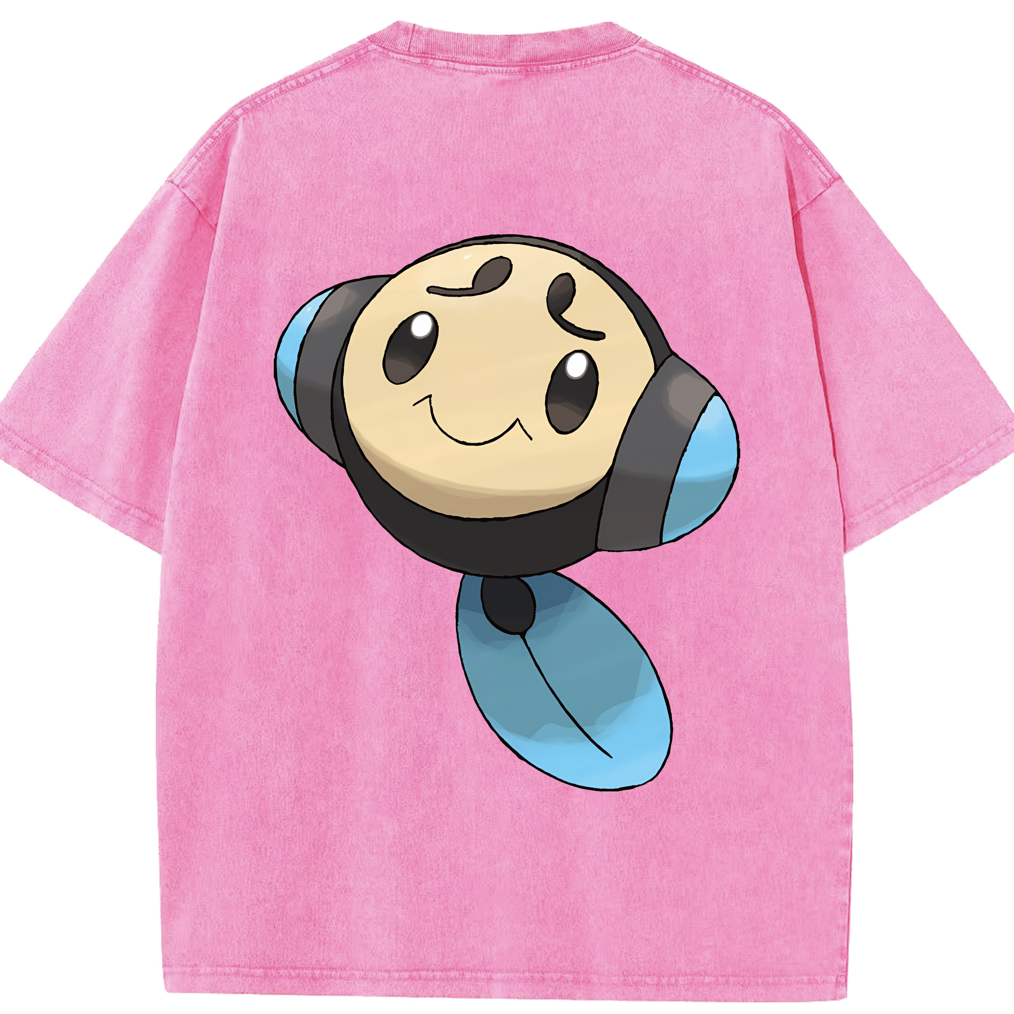 （画像用） ポケットモンスター Pokémon 綿100% ヴィンテージ風 半袖Tシャツ（背面プリント）